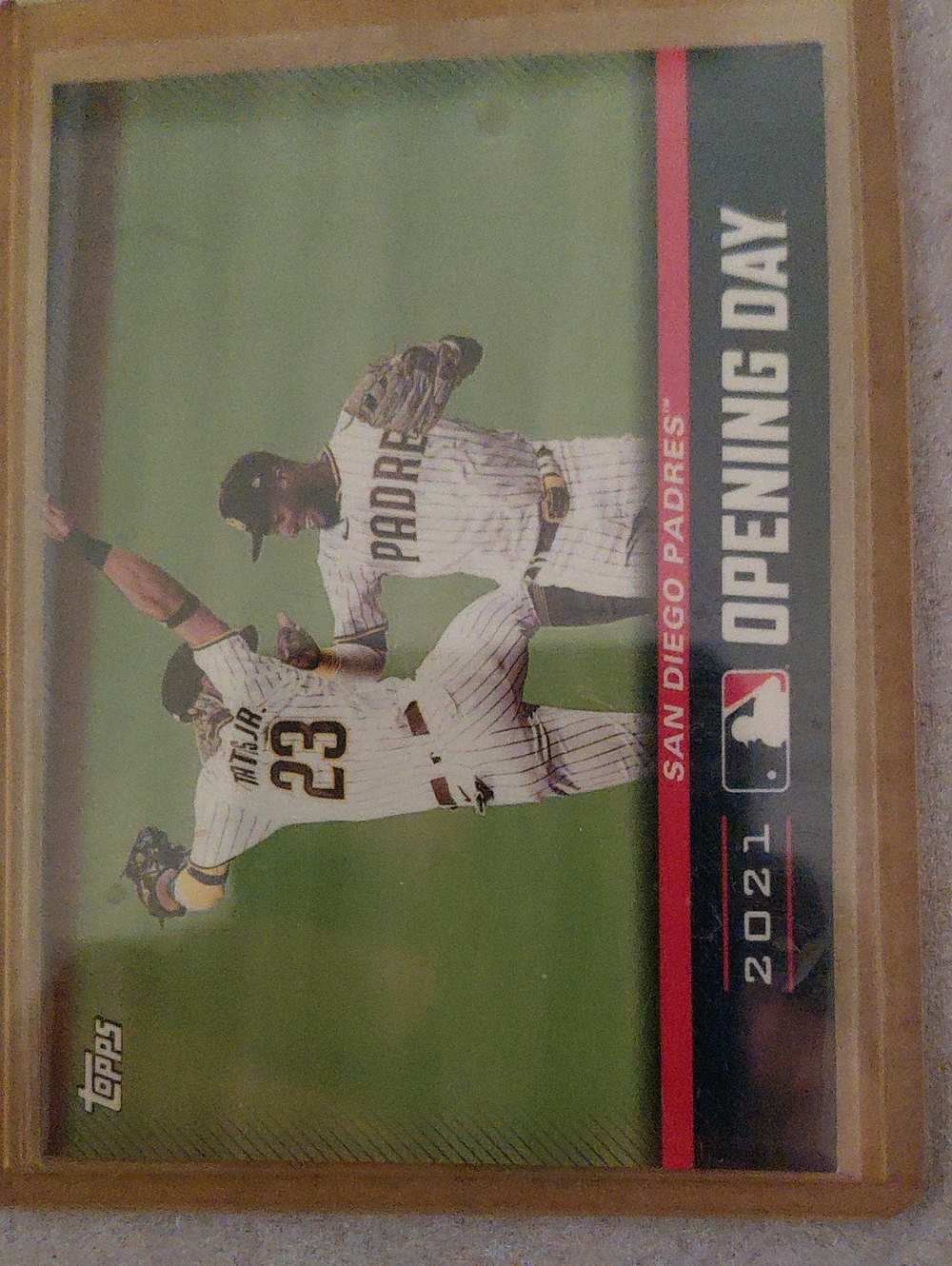 Topps San Diego Padres Opening Day 2021 Card - Green, White
